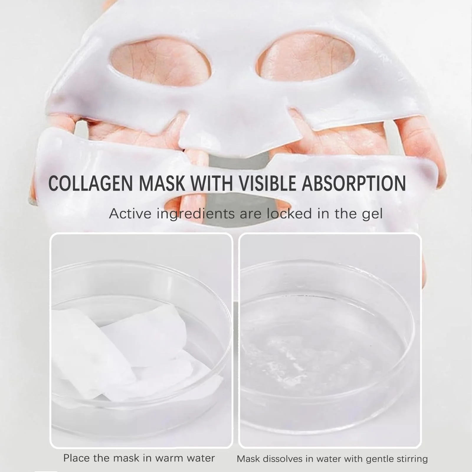 Маска для обличчя VEROA Pack of 5 проти зморшок та для пружності, фото №8