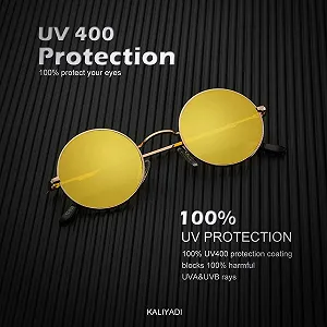 Круглые очки KALIYADI Поляризованные Стильные Ретро очки для вождения с защитой UV 400 цена на synthetic.ua - Фото 1 Круглые очки KALIYADI Поляризованные Стильные Ретро очки для вождения с защитой UV 400 synthetic.ua - Фото 1