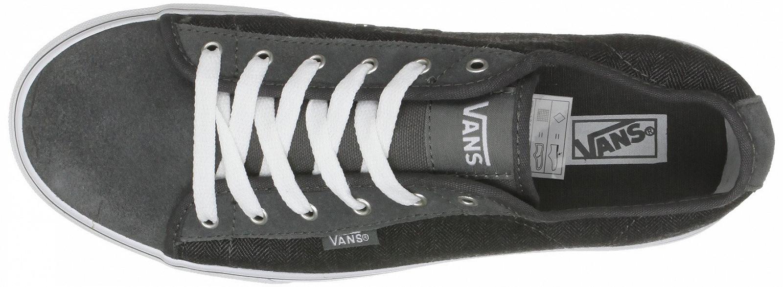 Кросівки Vans Ferris 4 чоловічі сірі (ялинка вугілля/чорний), фото №3