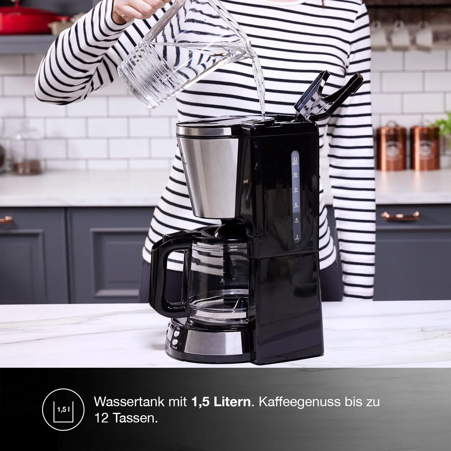 Кофемашина капельная Fakir Coffee Mine 1.5 л 800 Вт, фото №3