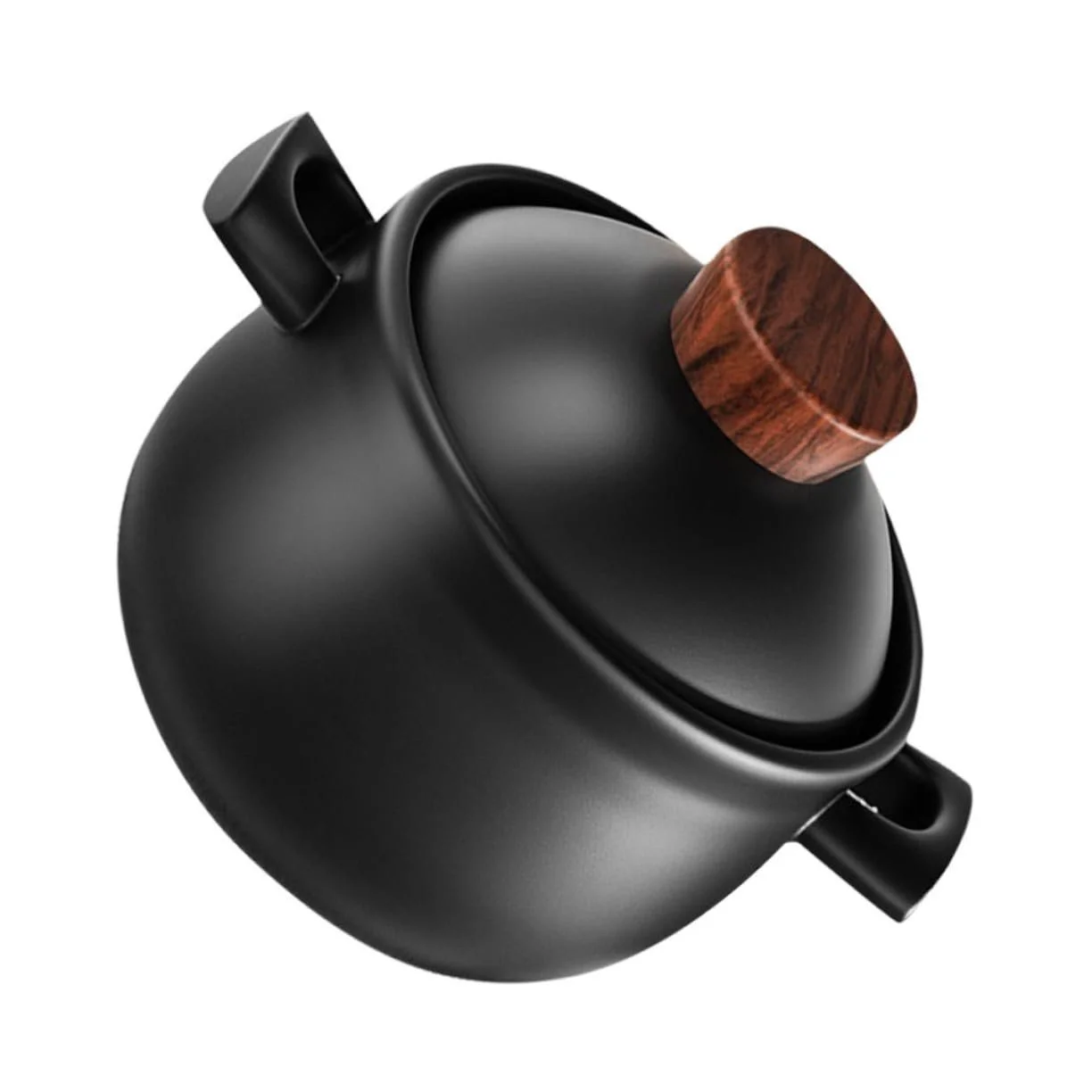 Кастрюля-жаровня Garneck керамическая антипригарная с крышкой 3.6 л, фото №1