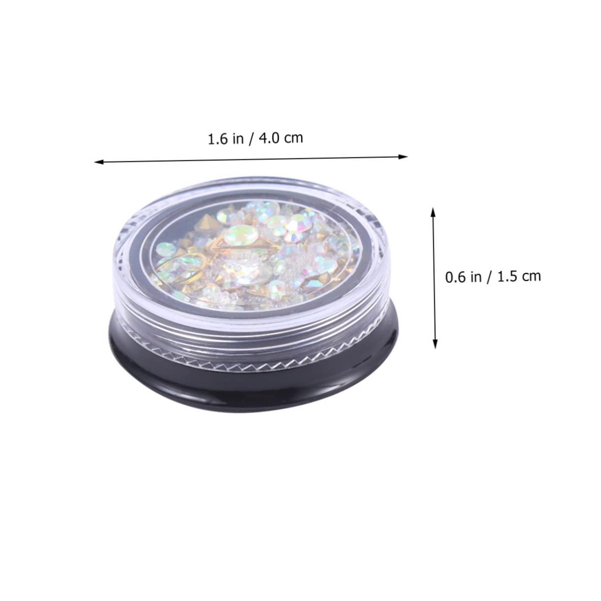 Наклейки для ногтей Mikinona 4см с бусинами для украшения ногтей в салоне или дома, фото №2