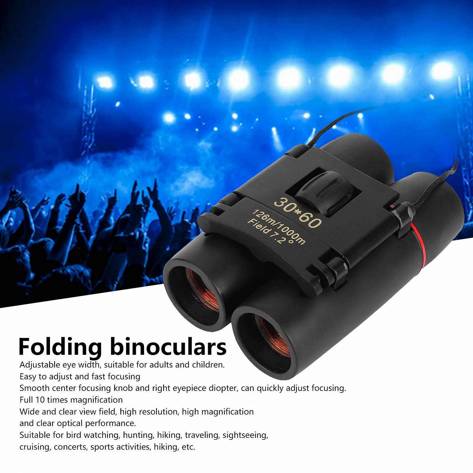 Міні бінокль Zoom 30x60 Висока чіткість Портативний складаний Карманний для активного відпочинку, спостереження за птахами, фото №7 Міні бінокль Zoom 30x60 Висока чіткість Портативний складаний Карманний для активного відпочинку, спостереження за птахами, фото №7
