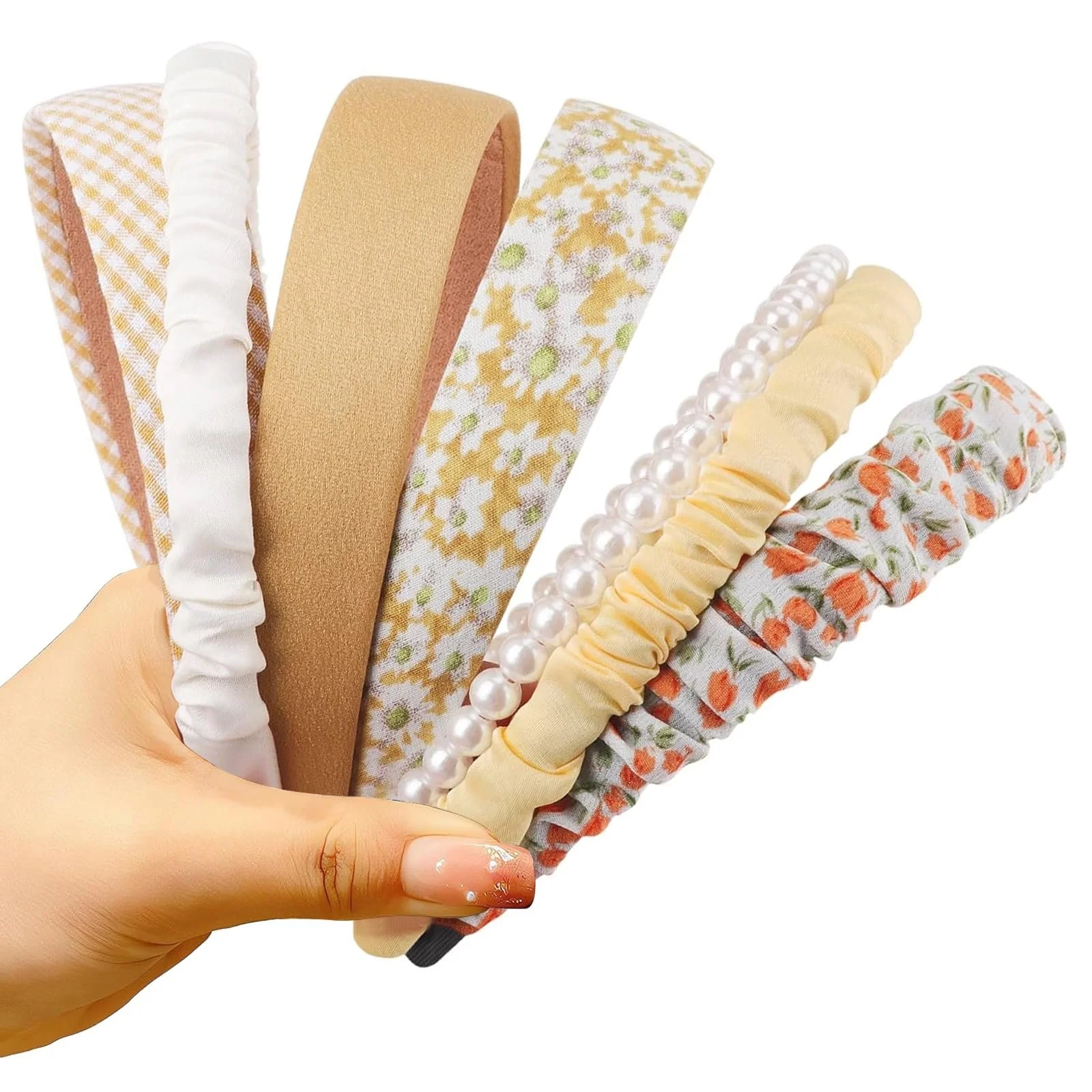 Набор обручей для волос 7 шт., фото №3