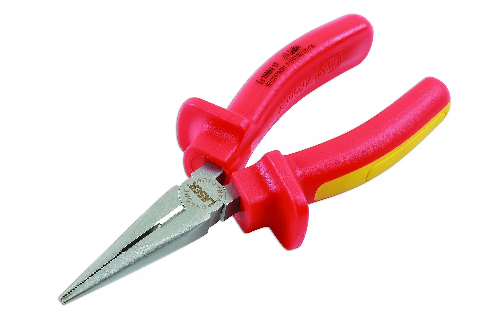 Плоскогубцы Laser 7468, изолированные, 150 мм, фото №4 Плоскогубцы Laser 7468, изолированные, 150 мм, фото №4
