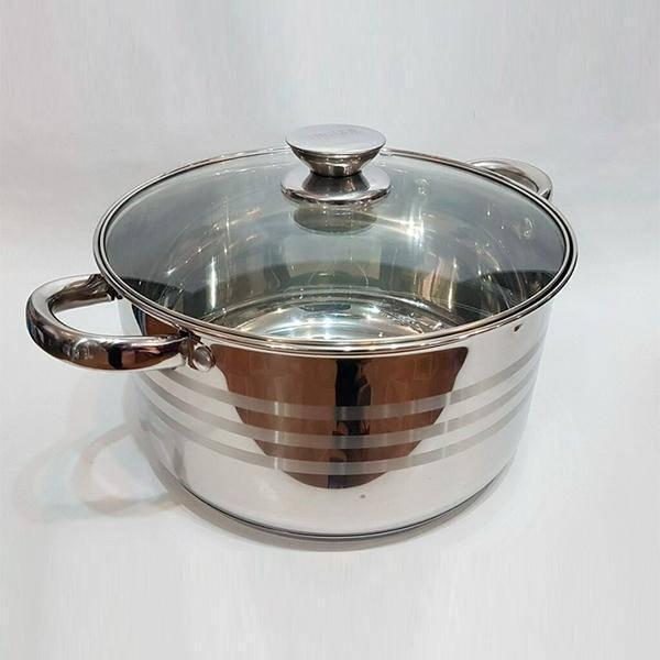 Кастрюля UNIQUE UN-5006 (4,5л, нержавейка с крышкой, фото №1 Кастрюля UNIQUE UN-5006 (4,5л, нержавейка с крышкой, фото №1