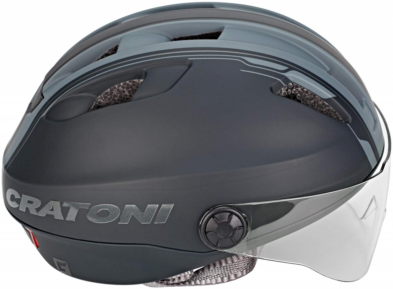 Велосипедний Шолом CRATONI Evo E-Bike Чорний/Антрацитовий матовий, фото №4