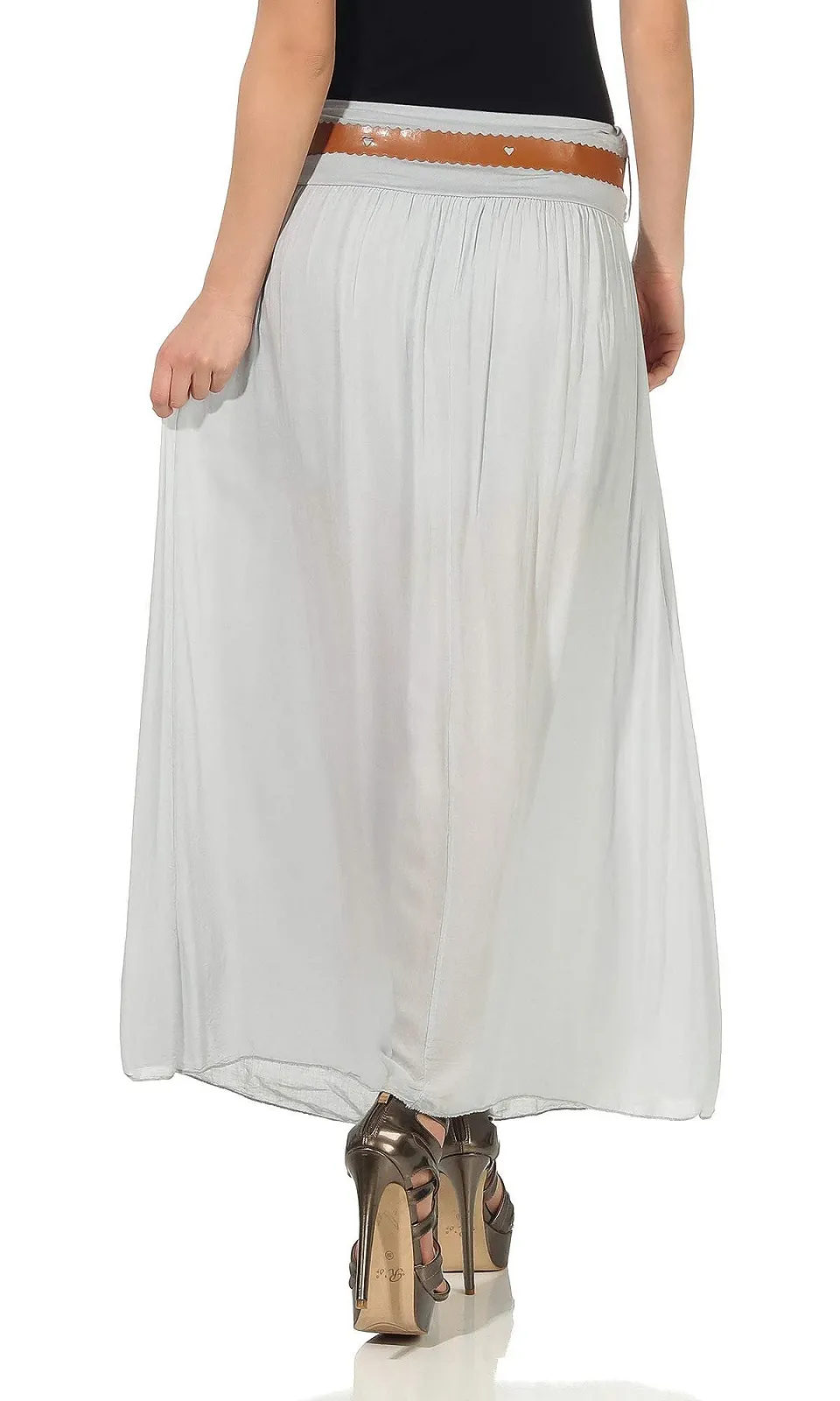 Жіноча спідниця Довга Літня Пляжна Максі Ярусна Довга 102, фото №4