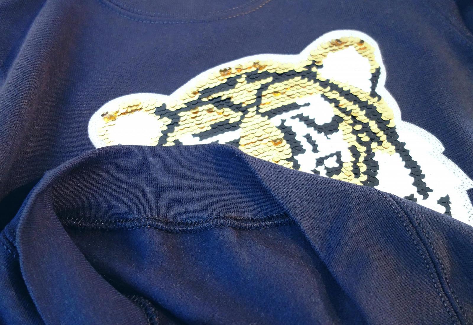 Толстовка з реверсивними паєтками Blackshirt Company Tiger, фото №5