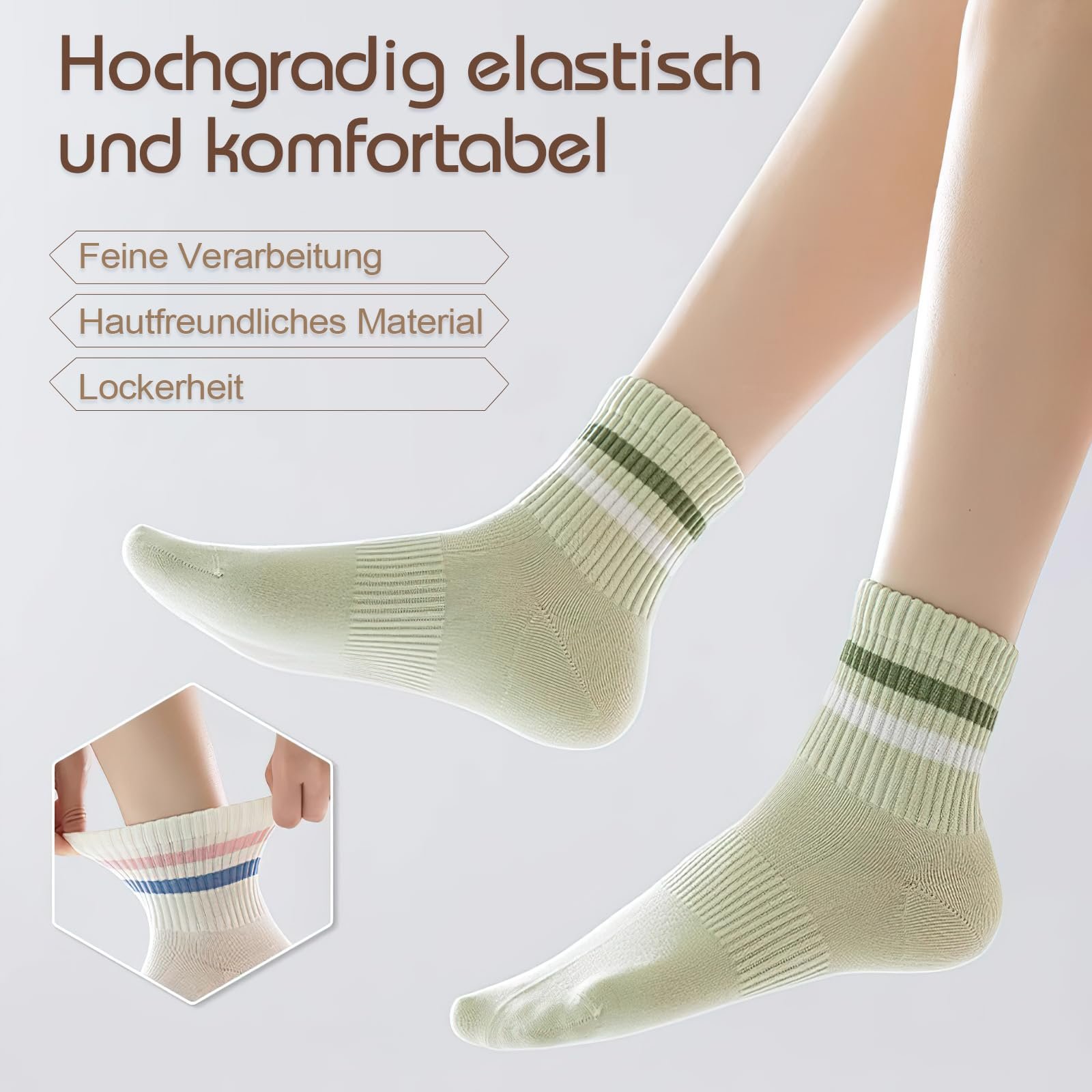 Женские теннисные носки Цветные 35-42, фото №5