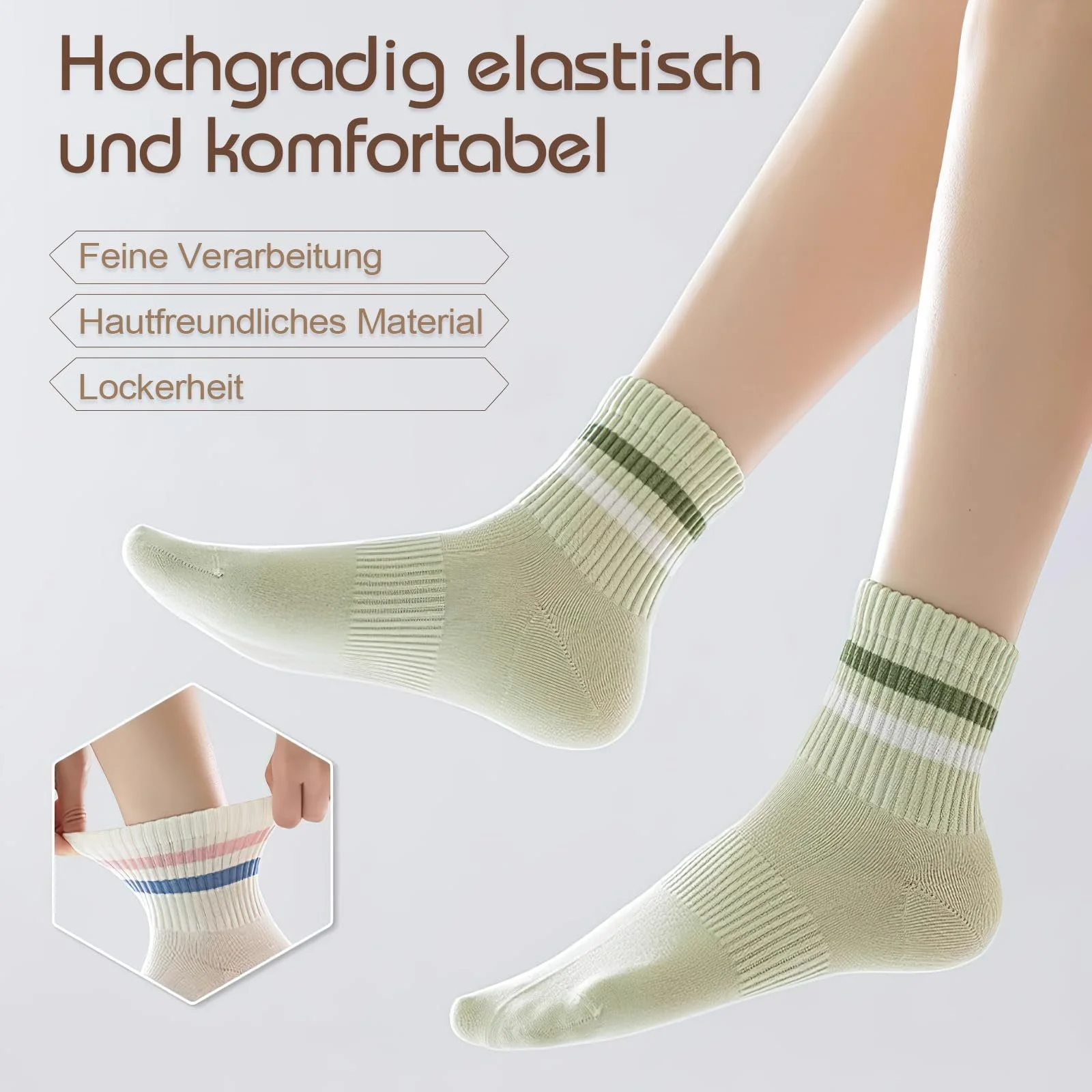 Жіночі тенісні шкарпетки Кольорові 35-42, фото №5