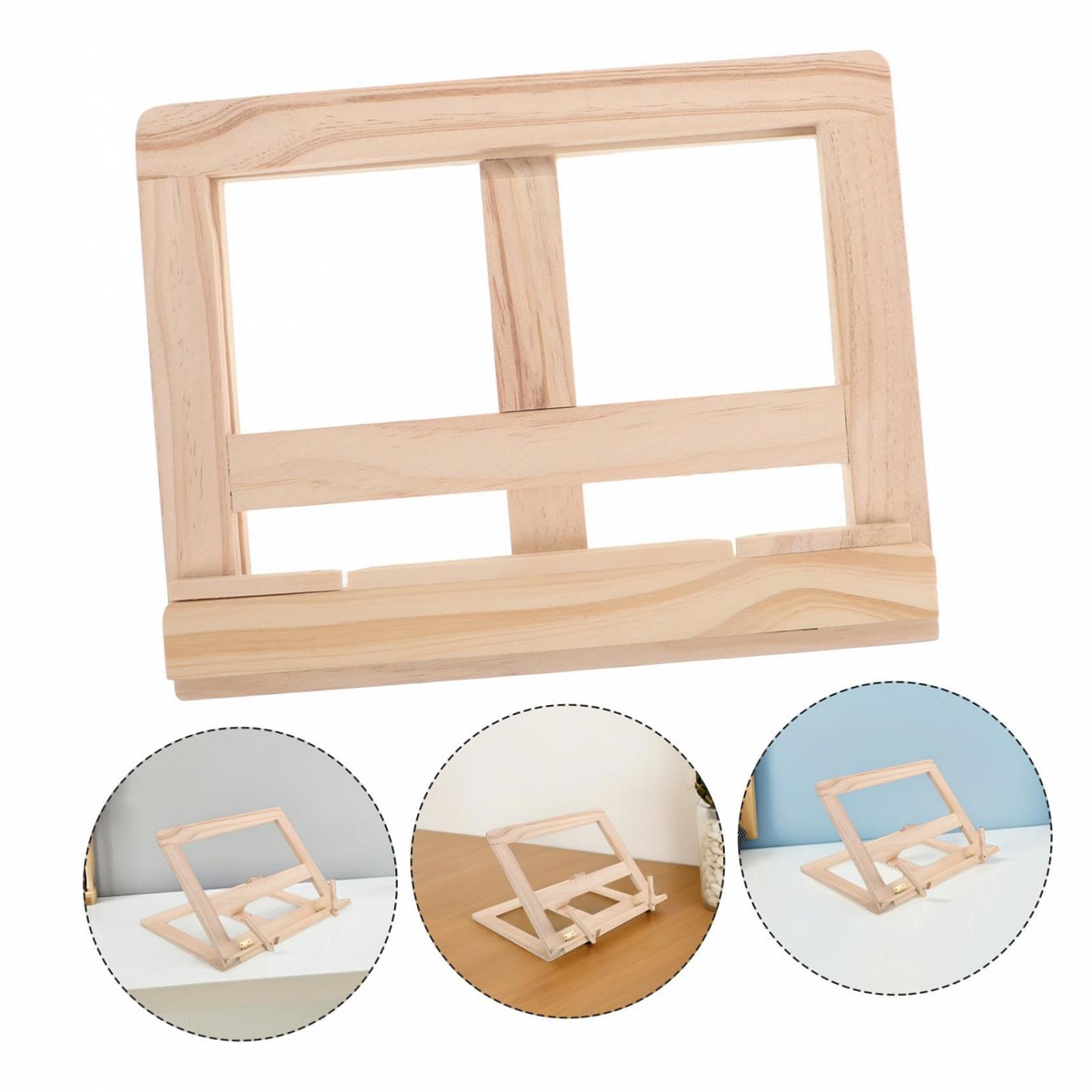 Регульована портативна дерев'яна підставка для ноутбука з ефективним відведенням тепла, фото №9