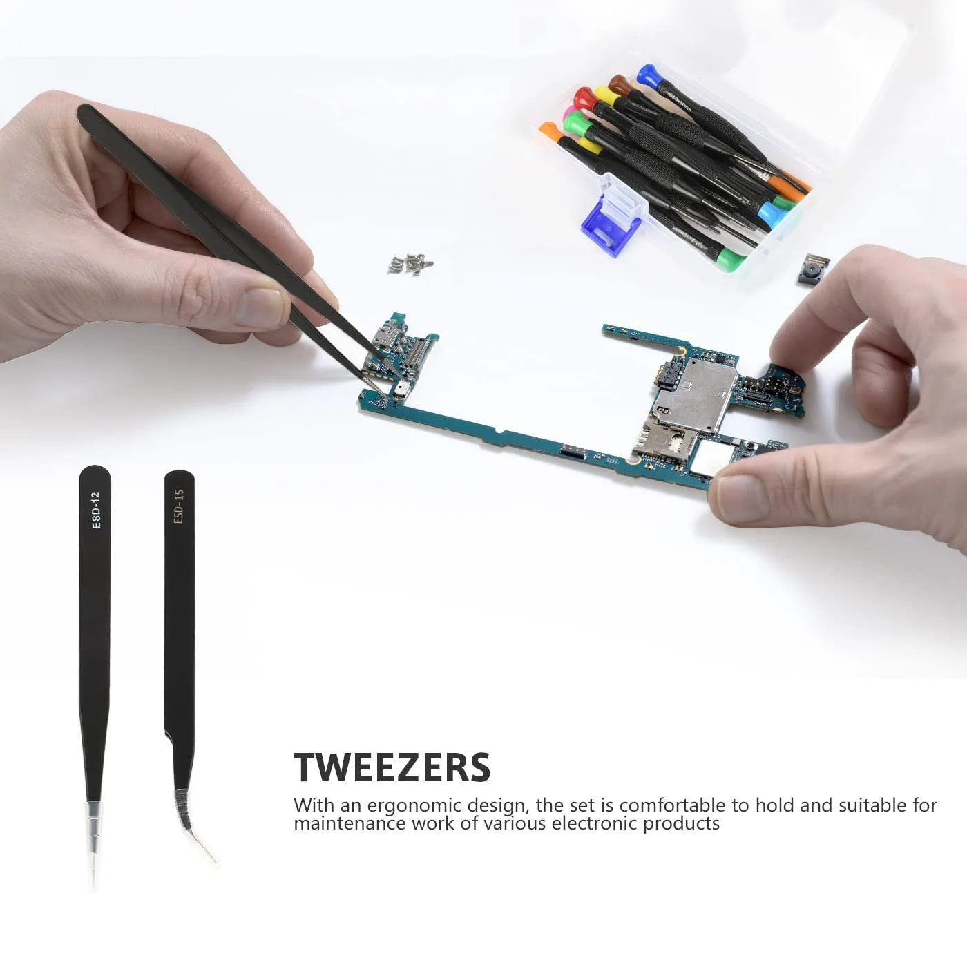 Набір викруток Drado 15 шт. Міні-набір отв. для ремонту Годинниковий отв. для електронних продуктів, фото №5