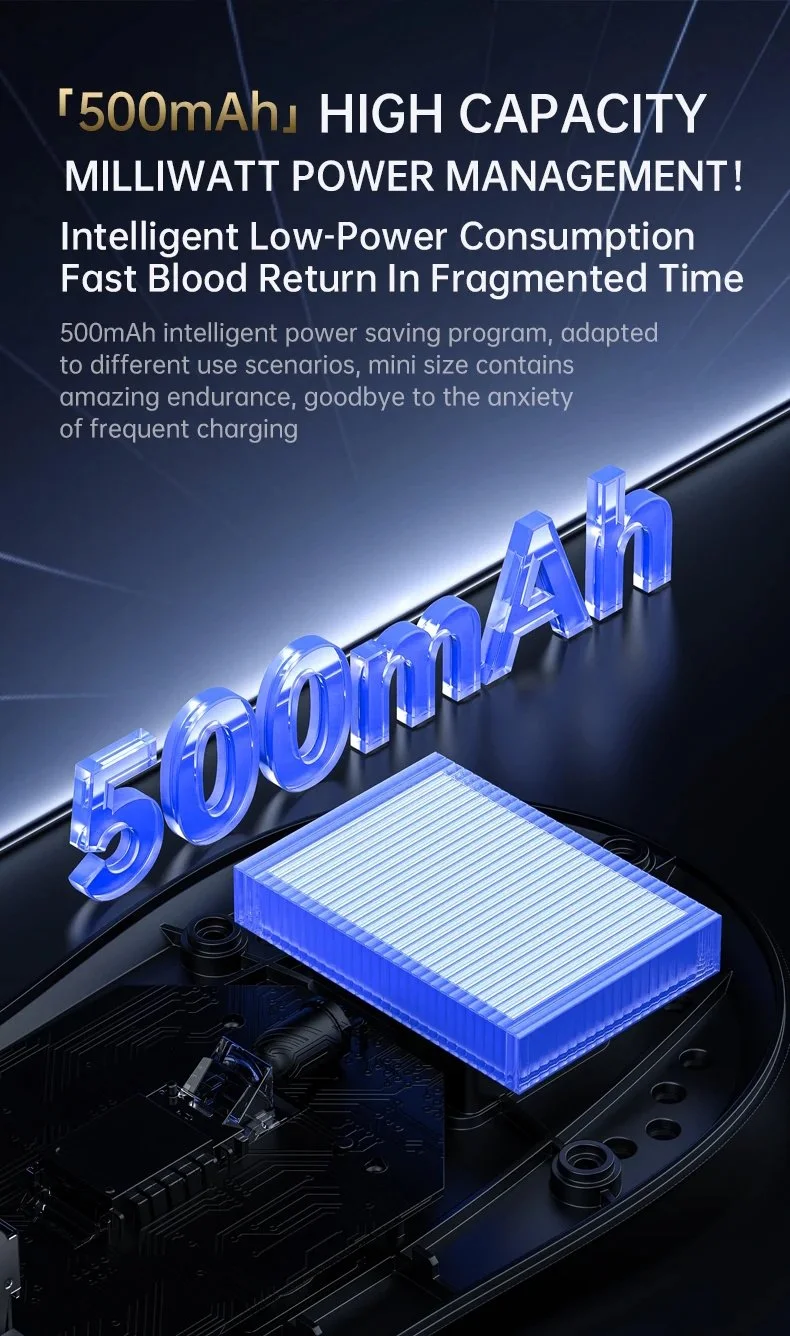 Миша Attack Shark X8 Pro PAW3950Pro 40000DPI 700IPS 60G 8000Hz Black, фото №14