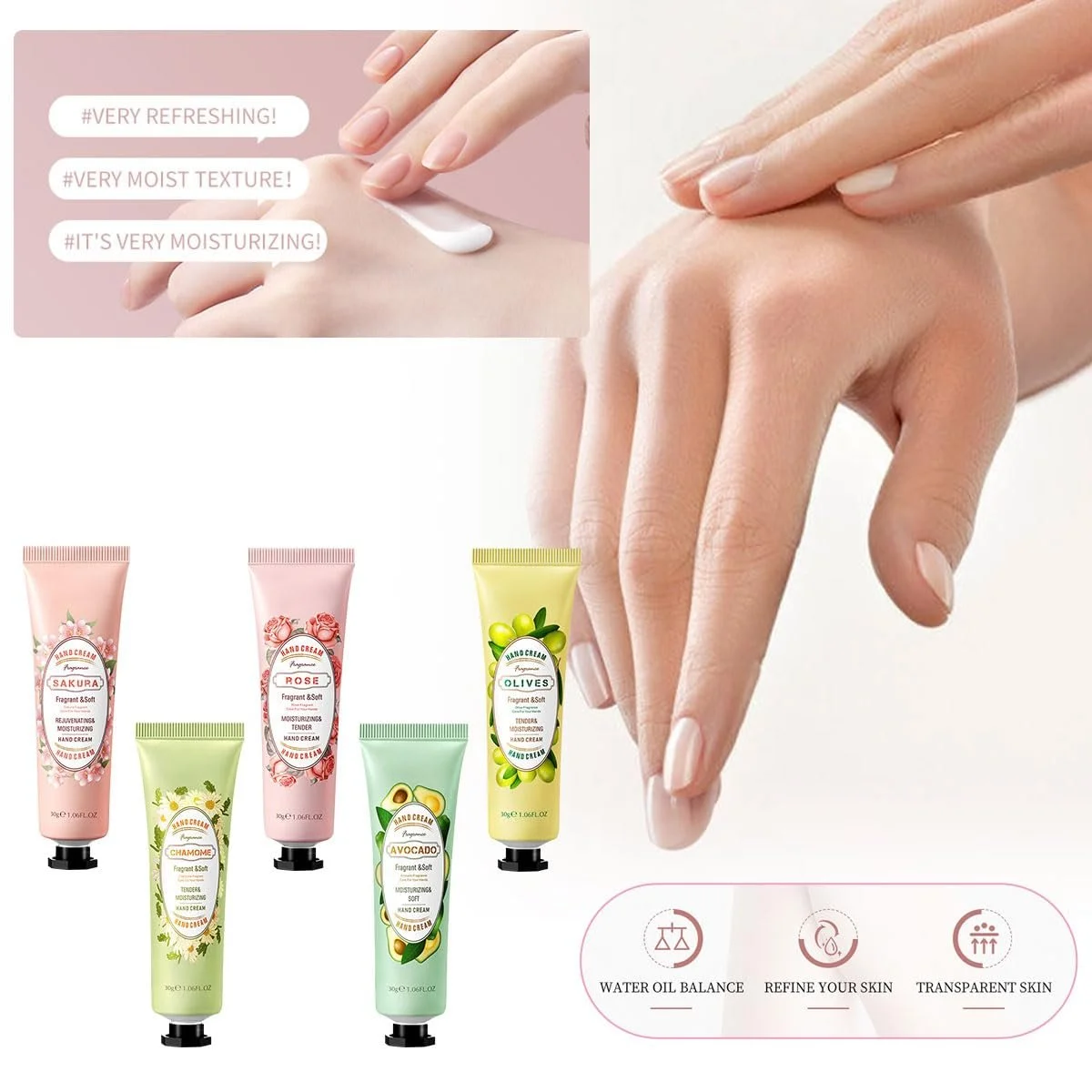 Набор кремов для рук женский - 5 шт, фото №4