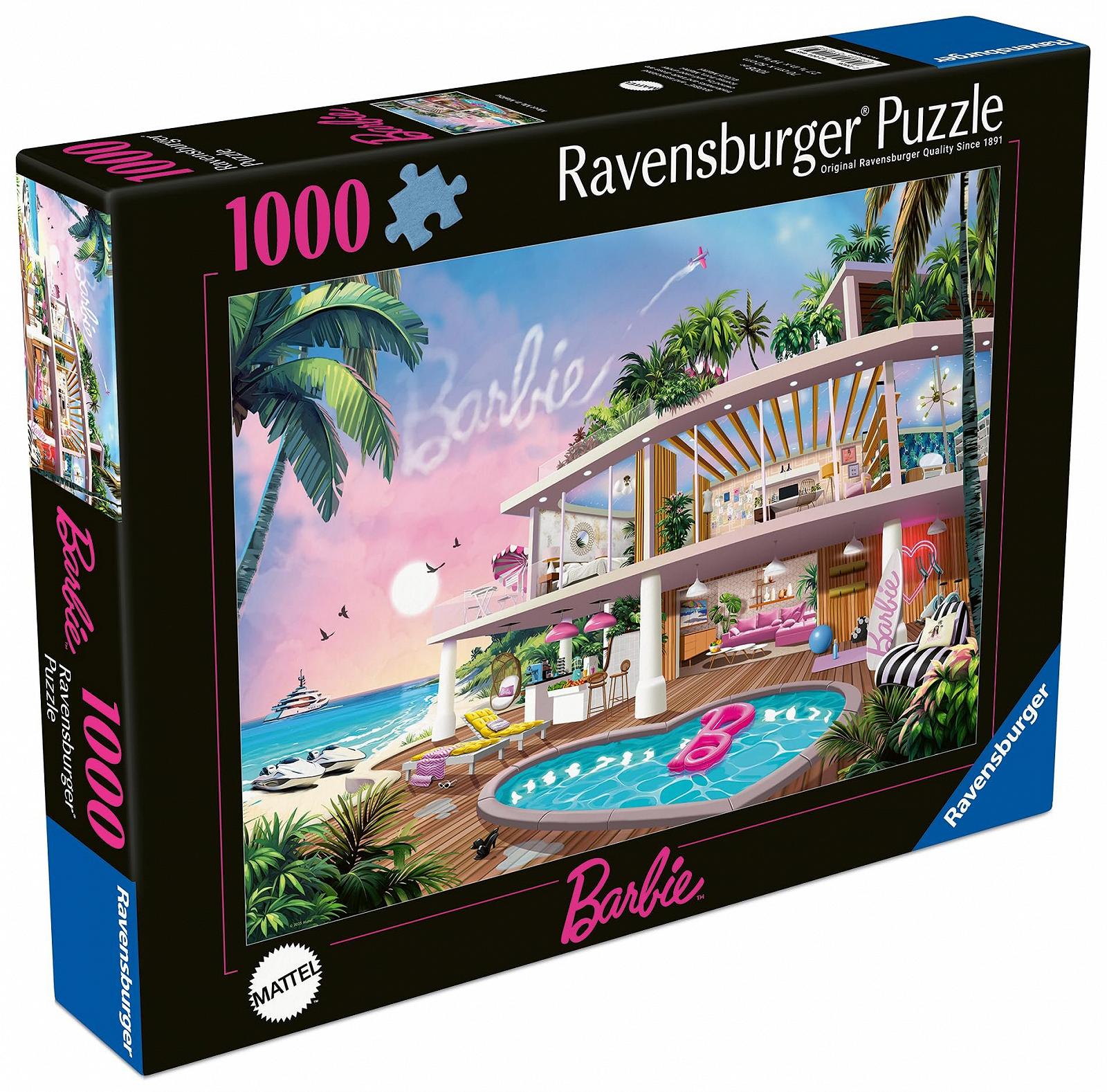 Пазл для дорослих Ravensburger Barbie Meet Me In Malibu 1000 деталей, фото №3