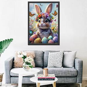 Пазлы Tucocoo Easter Bunny Eggs 1000 элементов 50 x 70 см картонные synthetic.ua - Фото 1