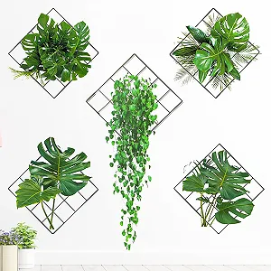 Наклейка на стіну 3D Зелені рослини - Фото 1