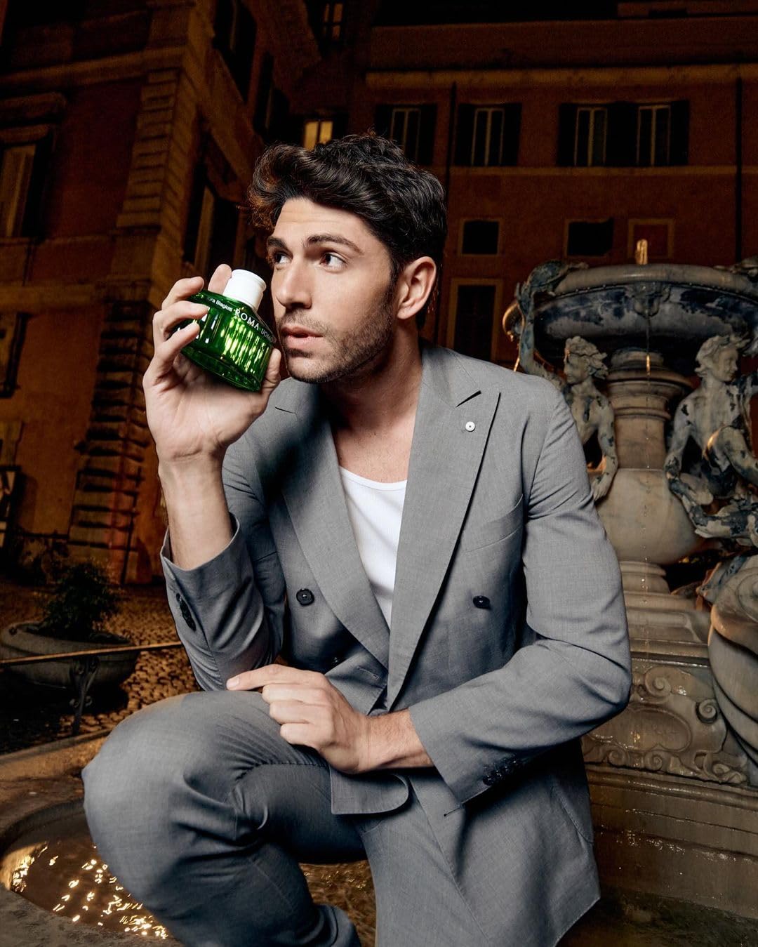 Туалетна вода Laura Biagiotti Roma Uomo Green Swing для чоловіків 125 мл, фото №6