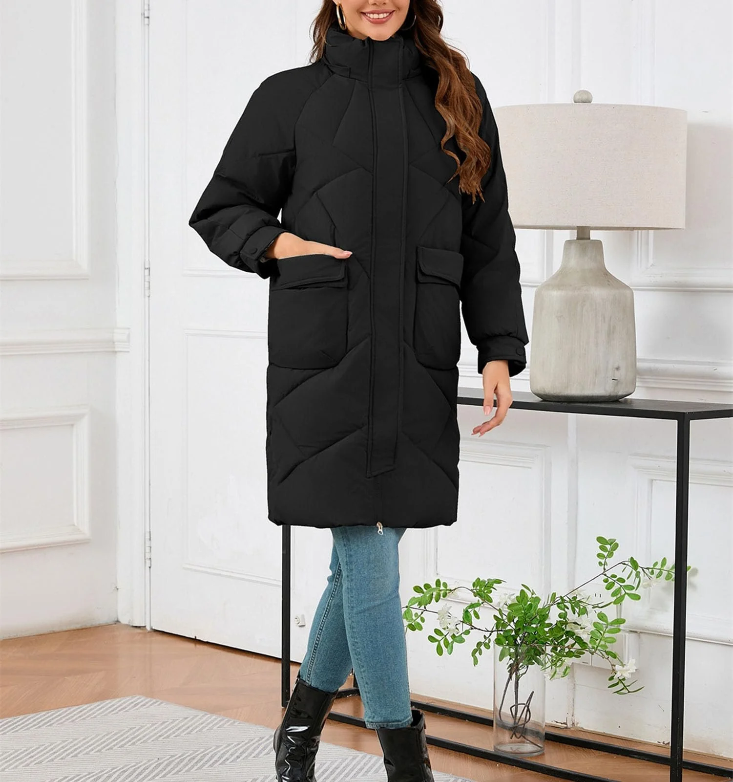 Пуховик Langer Жіночий Зимовий стьобаний, фото №6 Пуховик Langer Жіночий Зимовий стьобаний, фото №6