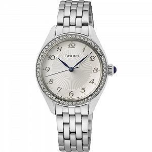 Жіночий годинник Кварцовий Seiko SUR479P1 Сталь сріблястий Браслет - Фото 1