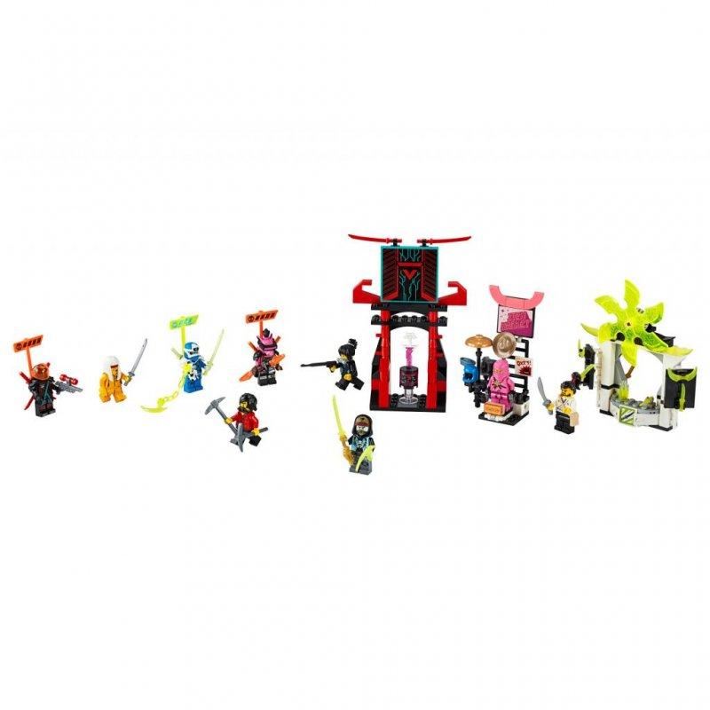 Конструктор LEGO Ninjago Киберрынок 218 деталей 71708, фото №2