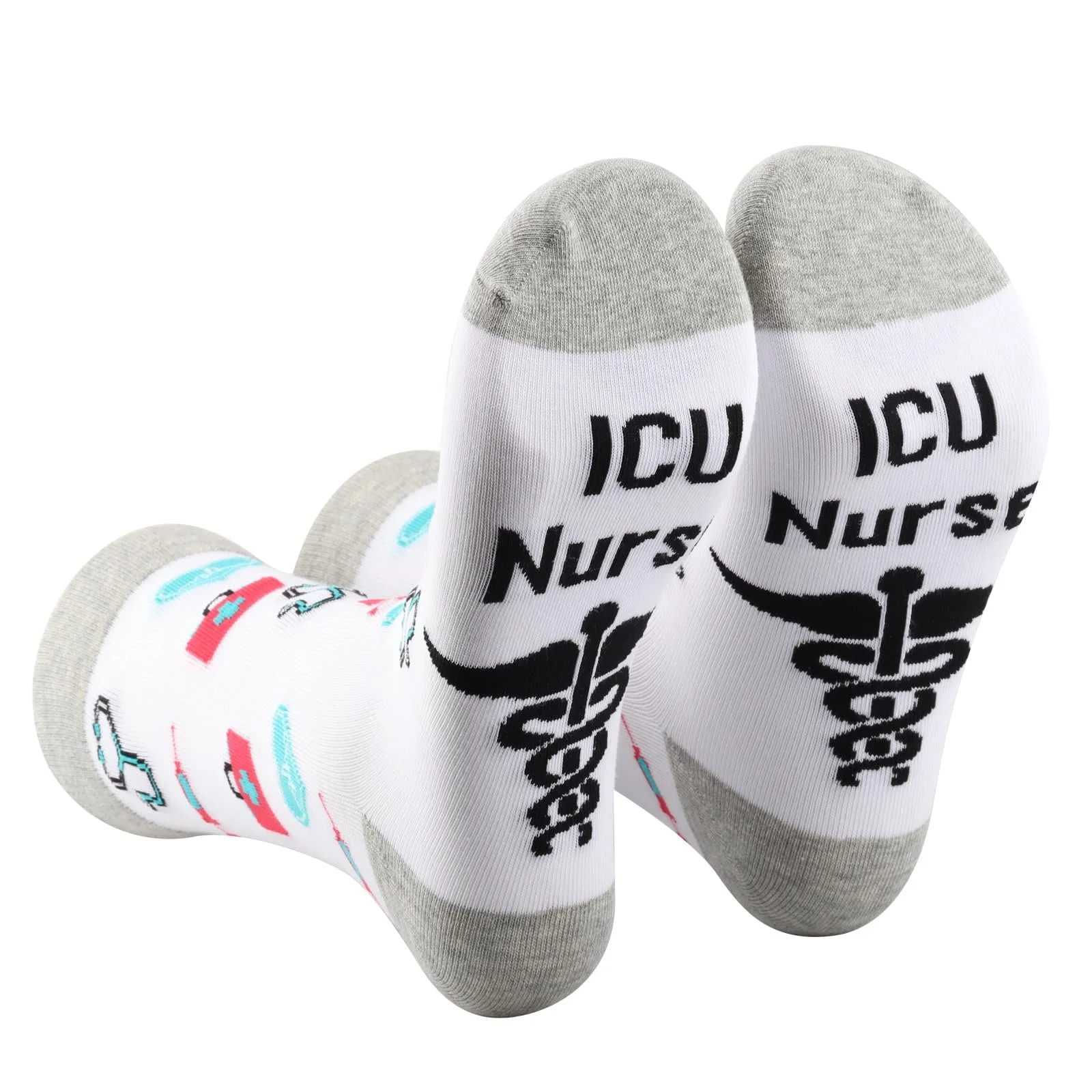 1 пара шкарпеток для медсестер інтенсивної терапії ICU, фото №1