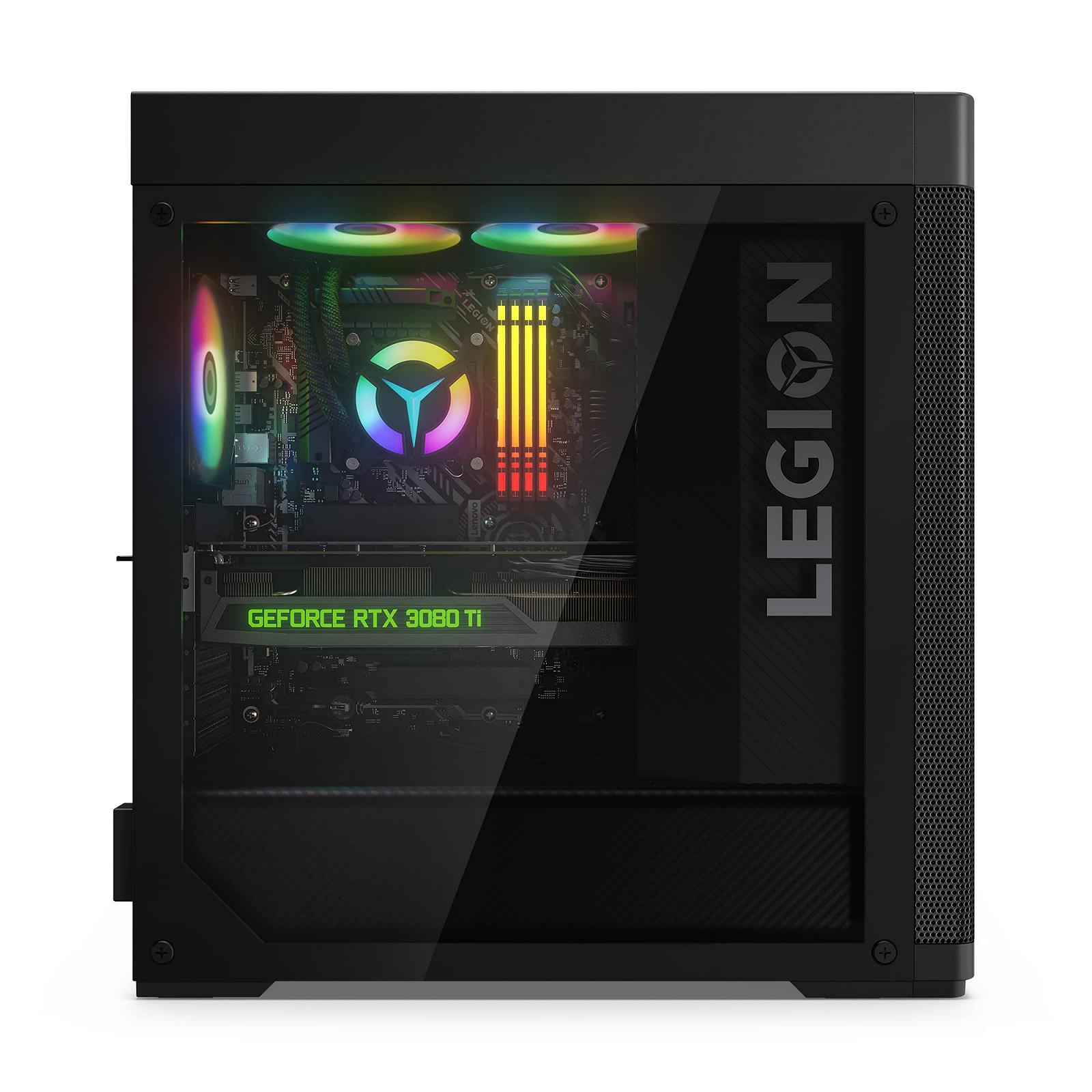 Настільний ПК Lenovo Legion Tower 7i i9-12900KF 32GB RAM 2TB SSD NVIDIA GeForce RTX 3080 Ti Win11 Home Чорний, фото №6