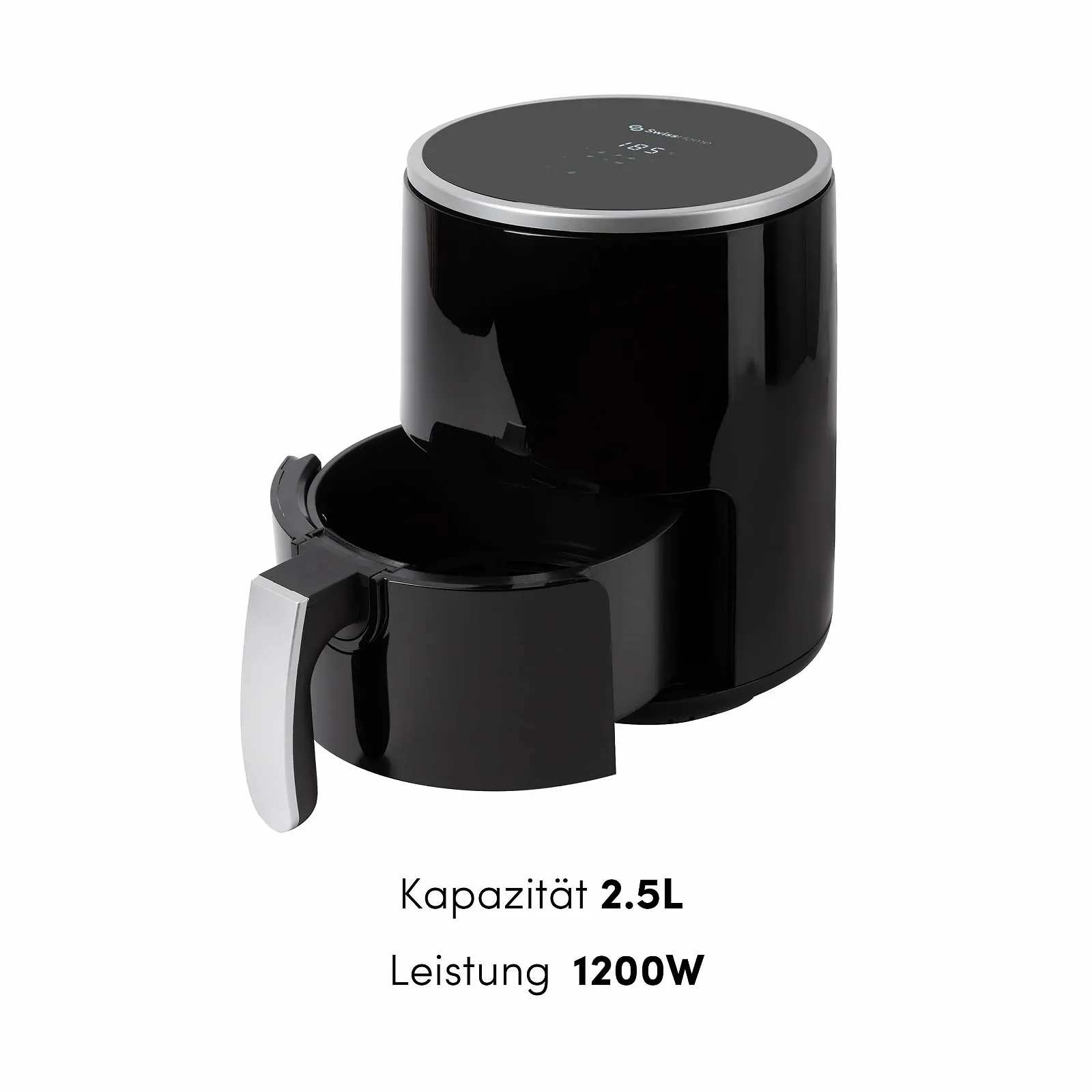 Мультипечь SwissHome PETIT 2.5 л 1200 Вт цифровой дисплей 80-200°C таймер 60 мин, фото №2 Мультипечь SwissHome PETIT 2.5 л 1200 Вт цифровой дисплей 80-200°C таймер 60 мин, фото №2