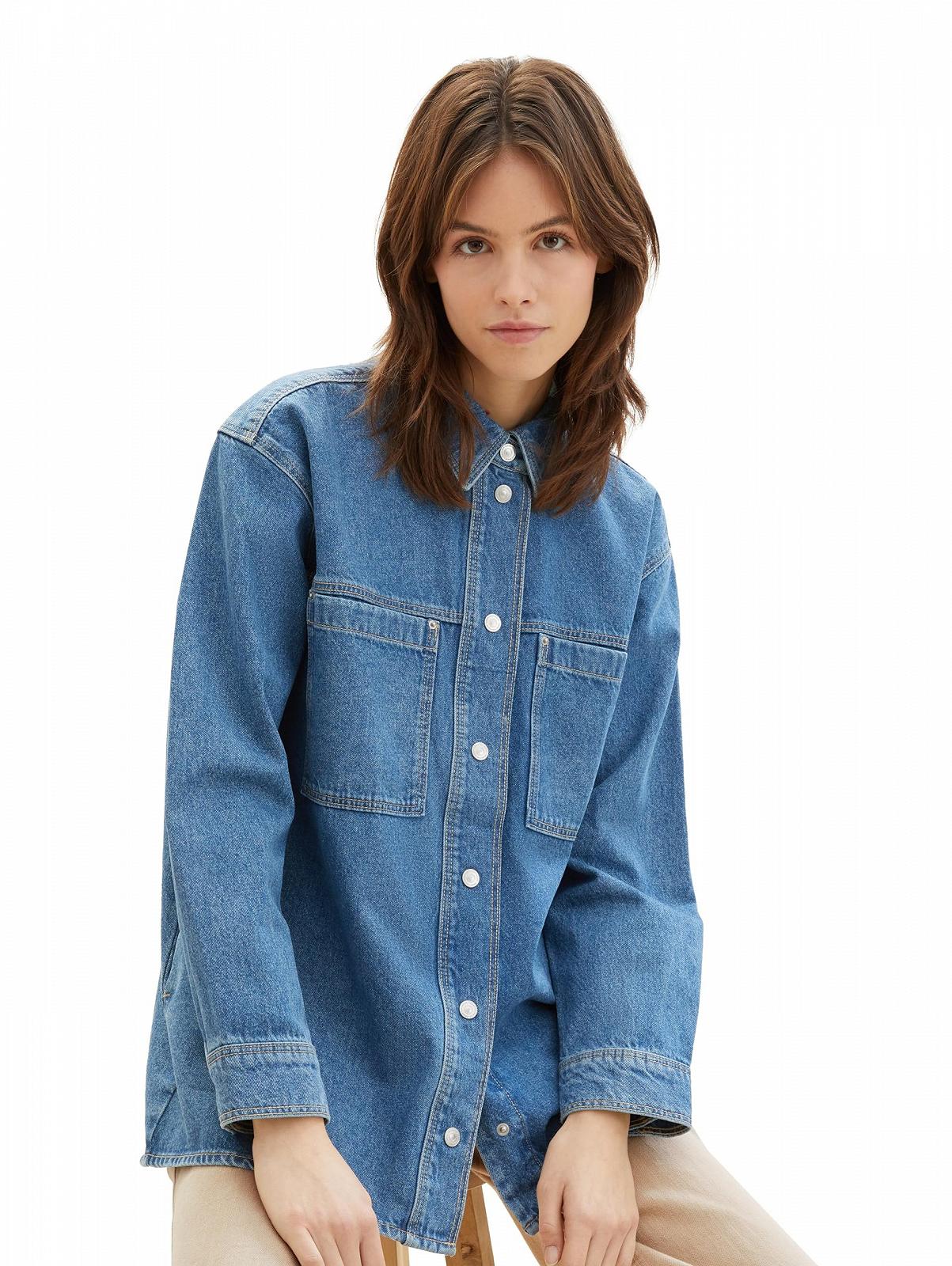Джинсовая куртка TOM TAILOR Denim женская, фото №2