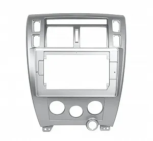 Купить Переходная рамка для Hyundai Tucson 2004-2010 Silver 10дюйм - Фото 1 Переходная рамка для Hyundai Tucson 2004-2010 Silver 10дюйм - Фото 1