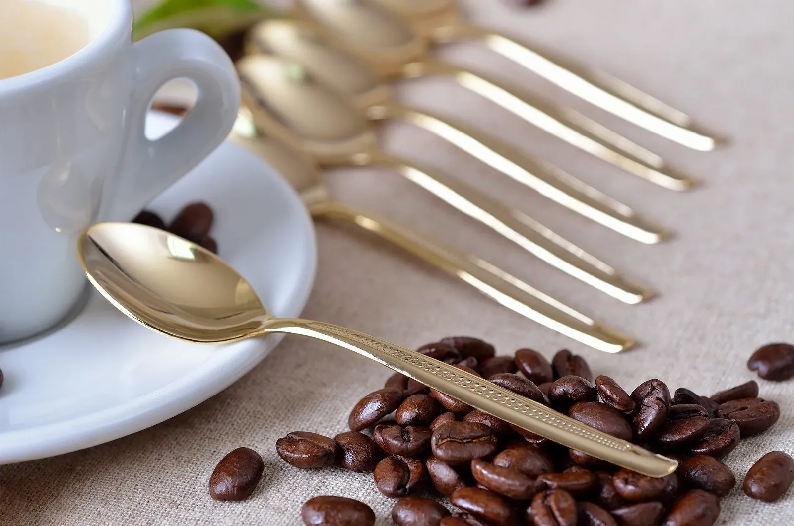 Ложки для еспресо GRAEWE Gold Plated 6 штук, фото №2