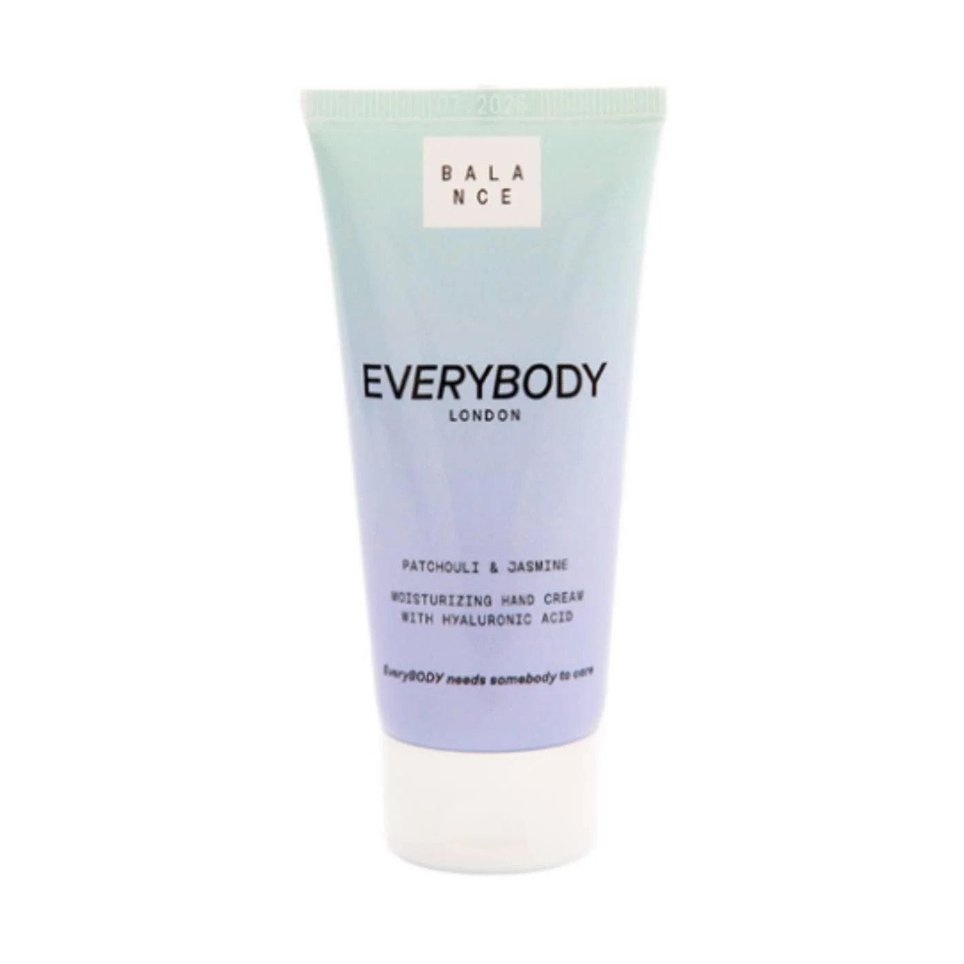 Крем для рук EVERYBODY LONDON Balance Пачули и Жасмин с гиалуроновой кислотой и маслом ши 50 мл, фото №1