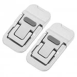 Подставка для ноутбука складная алюминиевый сплав регулируемая по высоте эргономичная портативная для рабочей зоны со скрытой - Фото 1