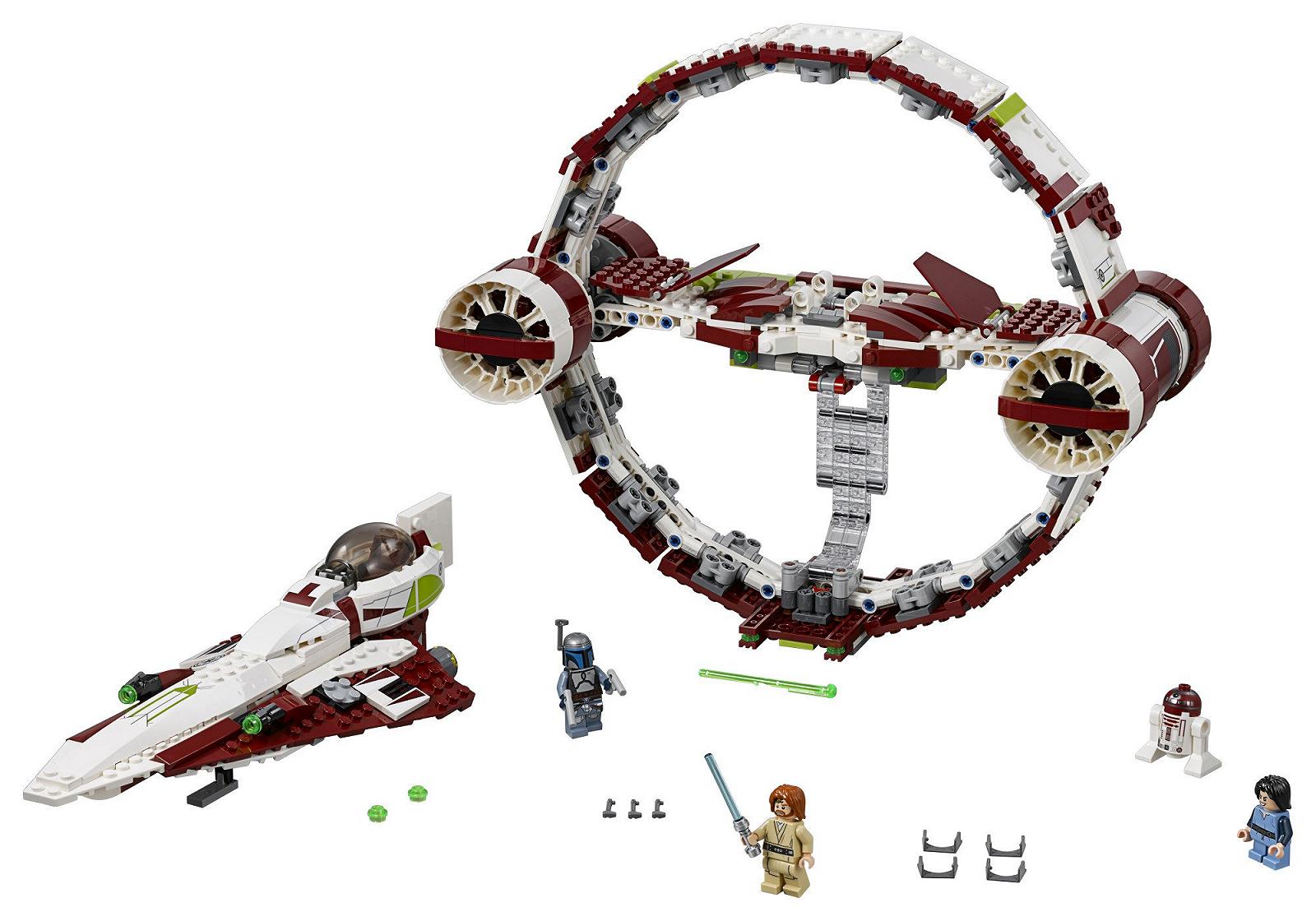 Конструктор Lego Star Wars 75191 - Jedi Starfighter™ з гіпердрайвом, фото №2
