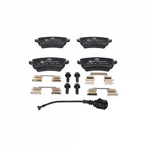 Комплект гальмівних колодок, дискове гальмо ATE 13.0460-2882.2 для VAG, задня вісь - Фото 1