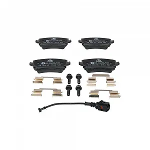 Комплект гальмівних колодок, дискове гальмо ATE 13.0460-2882.2 для VAG, задня вісь - Фото 1