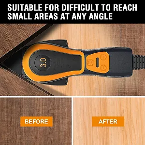 Шлифовальная машинка MaxXT R7307 / 350Вт / 4000-10000 об/мин / Черная-Оранжевая synthetic.ua - Фото 1