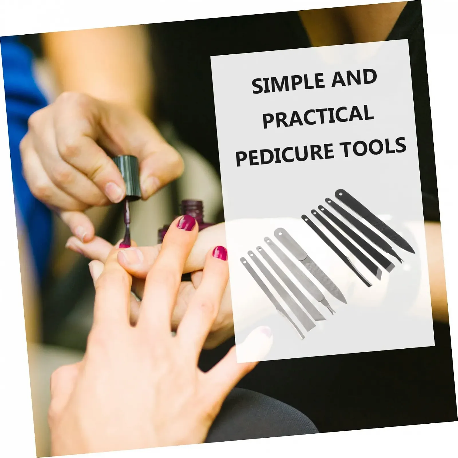 Набор инструментов для маникюра CALLARON 10 предметов, фото №4 Набор инструментов для маникюра CALLARON 10 предметов, фото №4