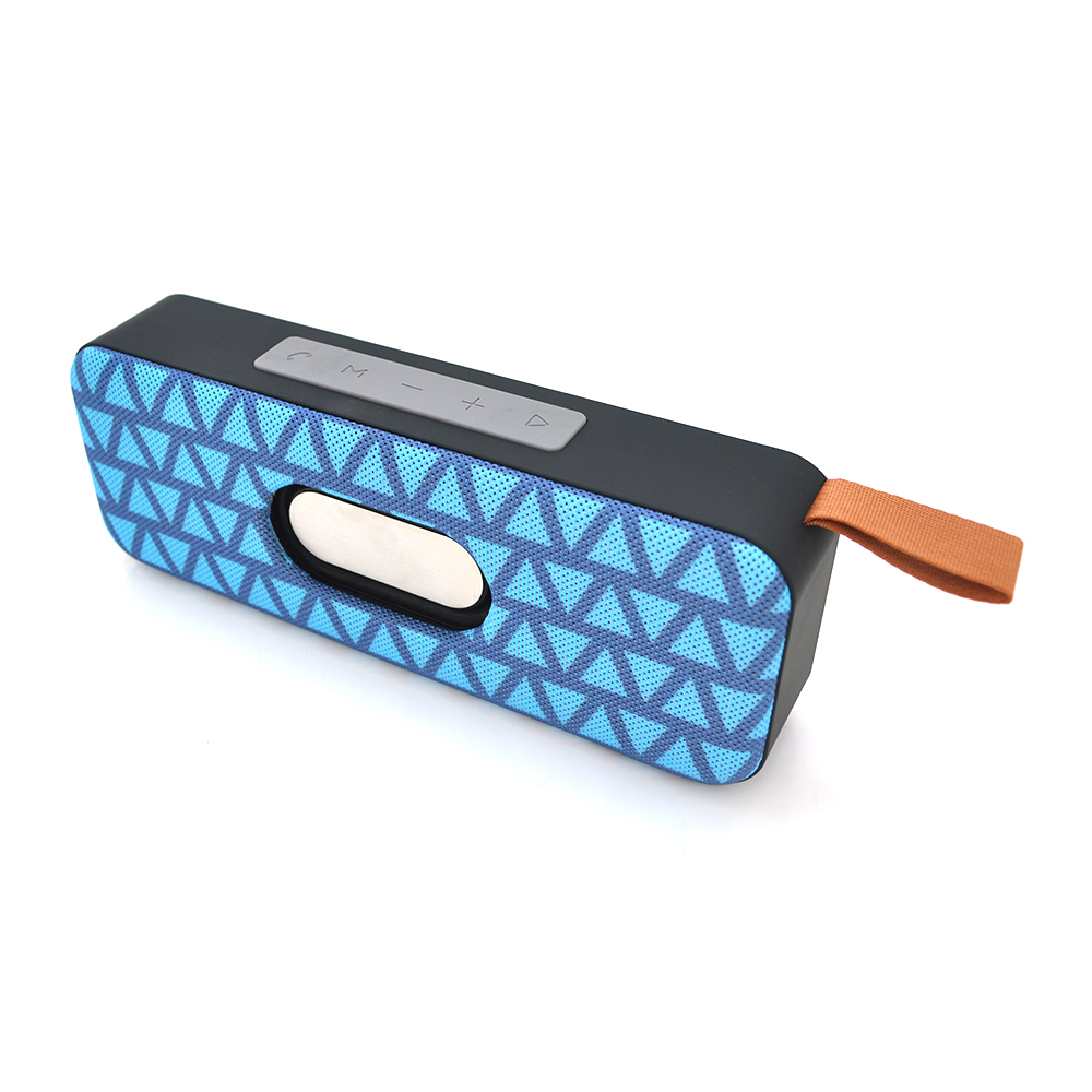 Колонка T6 Bluetooth 4.1 до 10m 1х3W 4Ω 600mAh 90dB TF card/USB DC 5V Blue, фото №1