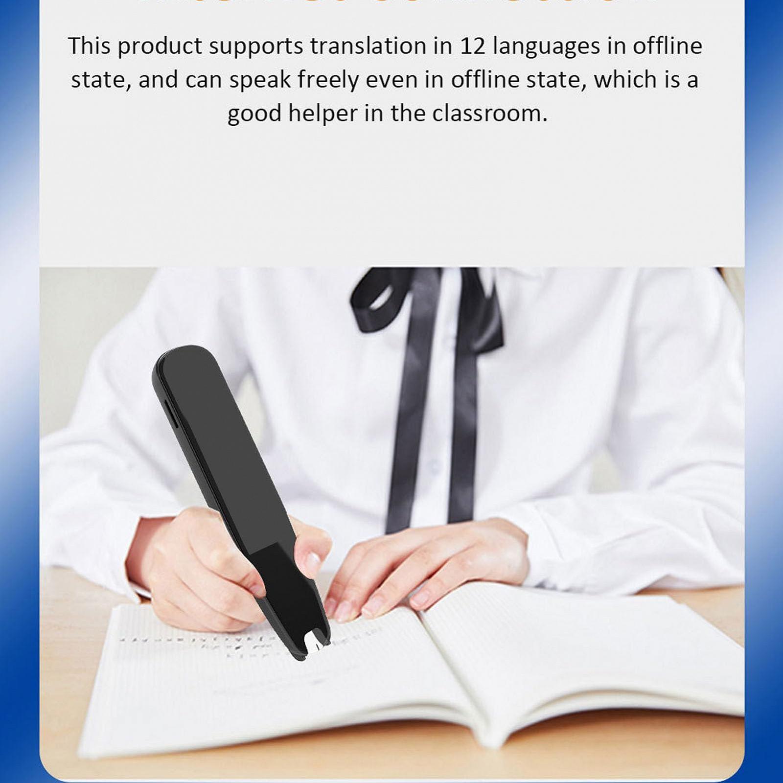 Ручка-сканер для читання Офлайн або Wi-Fi, сканер-перекладач на 12 мов з голосовим перекладом, 2-мегапіксельна камера, фото №5