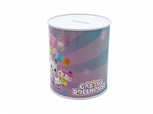 Скарбничка CyP Brands Gabby металева дитяча 10 x 10 x 12 см Різнокольорова synthetic.ua - Фото 1