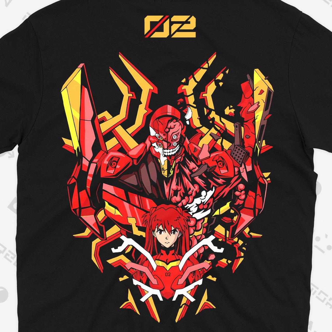 Футболка Аниме Евангелион Аска Лэнгли Evangelion Asuka Langley TH065 S, фото №4