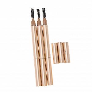 Олівець HONMEET 3St для брів коричневий водостійкий - Фото 1