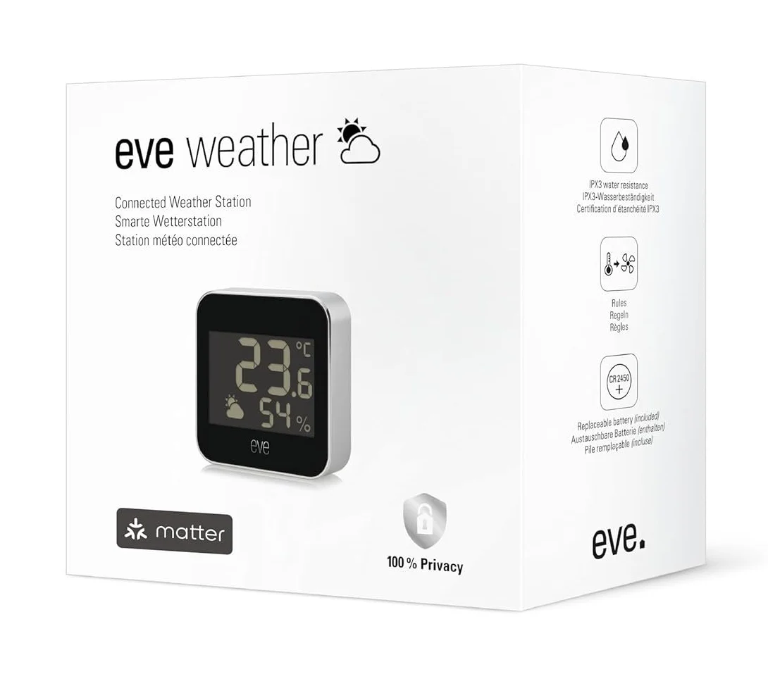 Умная метеостанция Eve Weather Серебряный, фото №2