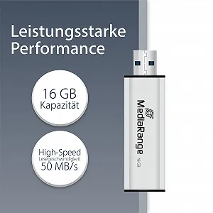 USB-флеш-накопичувач MediaRange 16GB USB 3.0 ціна на synthetic.ua - Фото 1 USB-флеш-накопичувач MediaRange 16GB USB 3.0 synthetic.ua - Фото 1