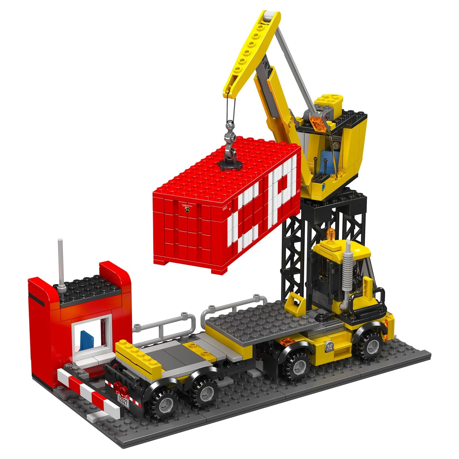 Конструктор Поезд Mould King Technical SD40-2 Дизельный Локомотив 12027, фото №5 Конструктор Поезд Mould King Technical SD40-2 Дизельный Локомотив 12027, фото №5