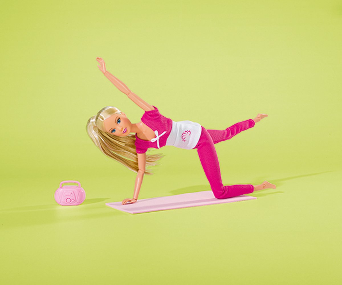 Лялька Steffi йога сучасний наряд з матом та аксесуарами, фото №5 Лялька Steffi йога сучасний наряд з матом та аксесуарами, фото №5