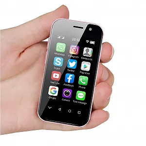 Міні-смартфон 4G Dual Sim Quad Core 2GB/16GB Рожевий - Фото 1