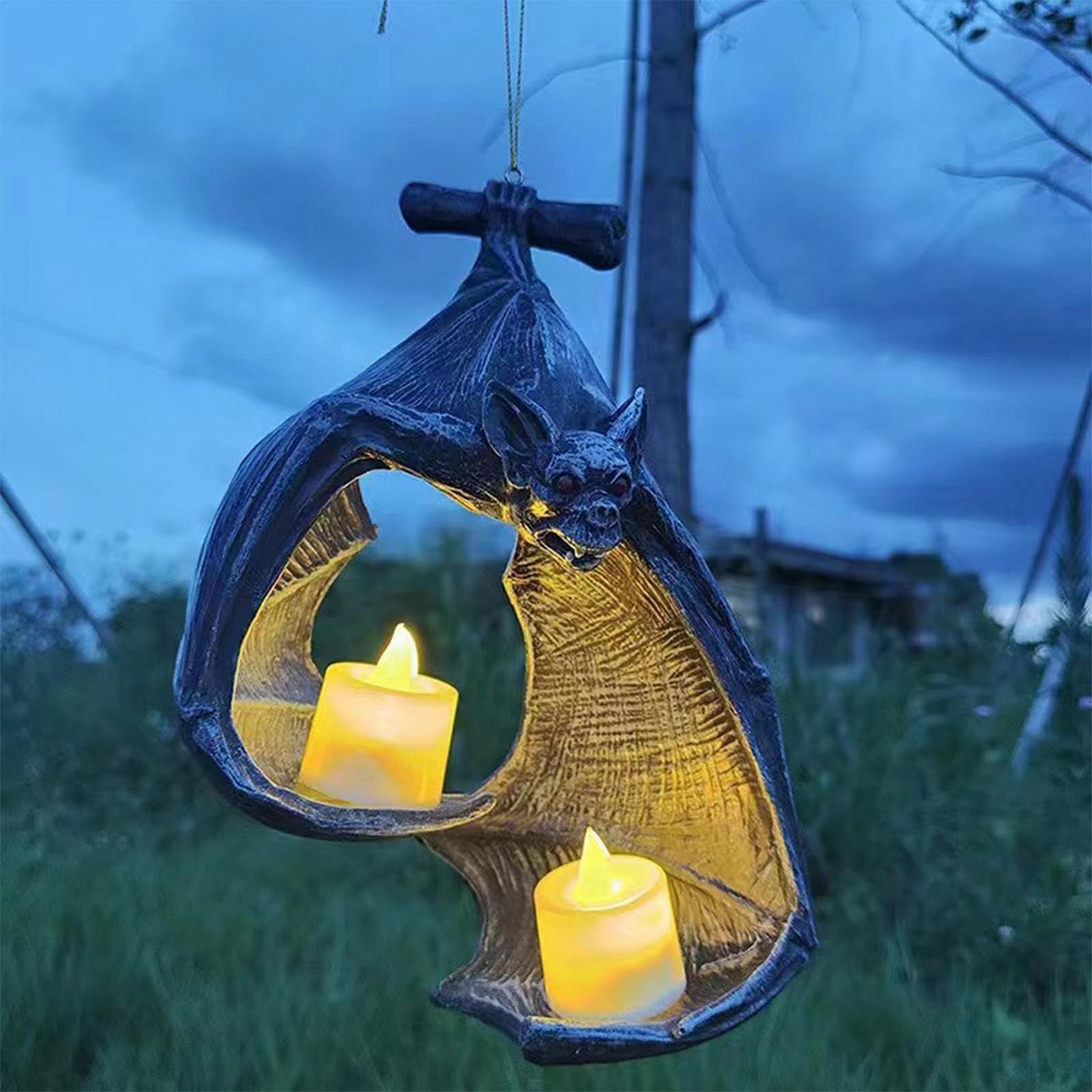 Тримач свічок Gothic Bat Halloween Black, фото №3 Тримач свічок Gothic Bat Halloween Black, фото №3